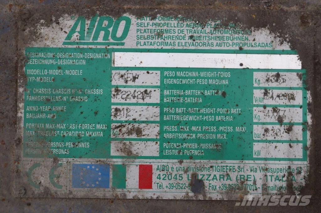 Airo X14EV Nožnicové zdvíhacie plošiny