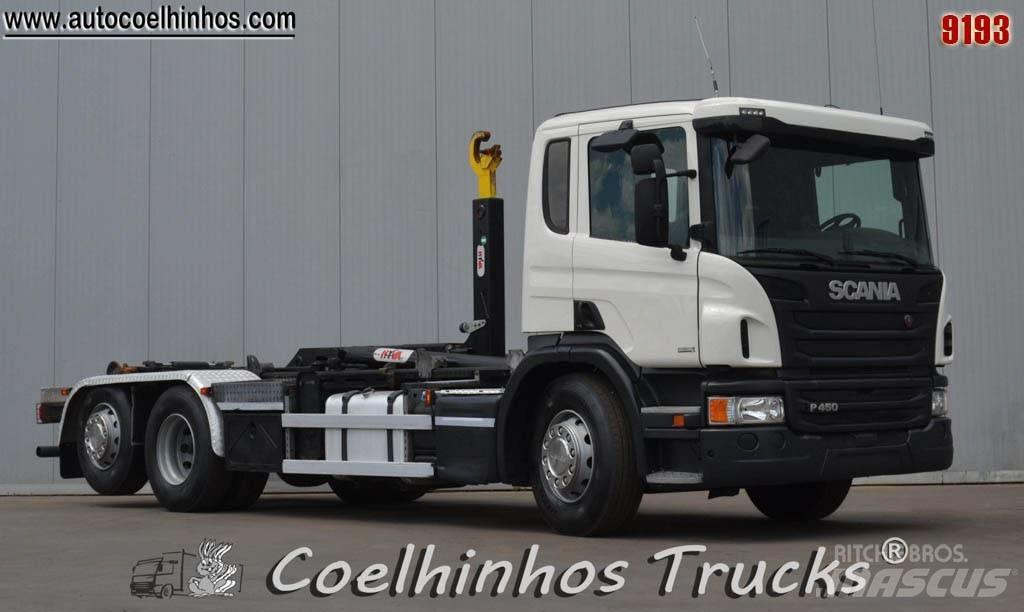 Scania P 450  // 2017 Hákový nosič kontajnerov