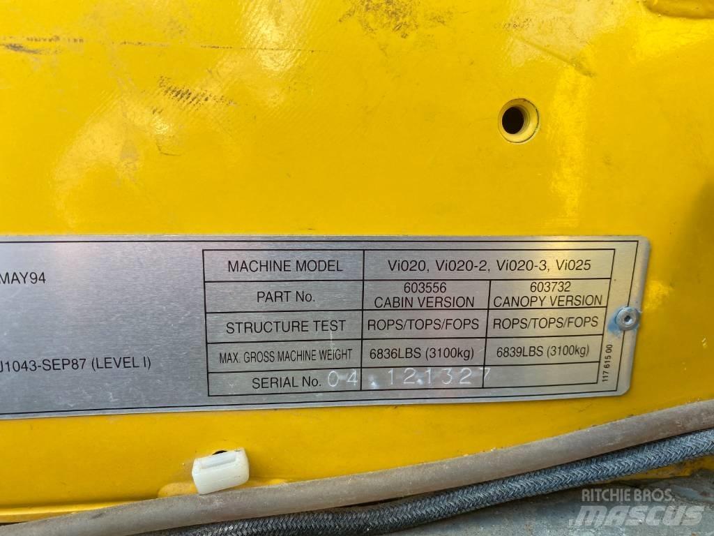 Yanmar Vio 25 Mini rýpadlá < 7t