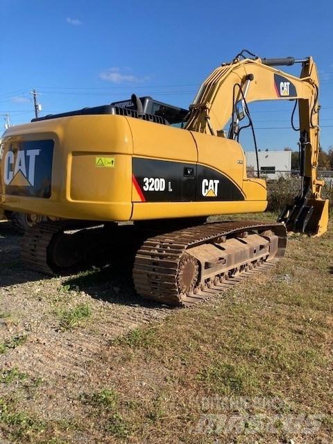CAT 320 D Pásové rýpadlá