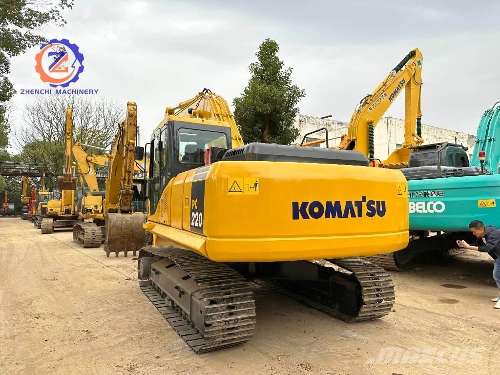 Komatsu PC 220-7 Pásové rýpadlá