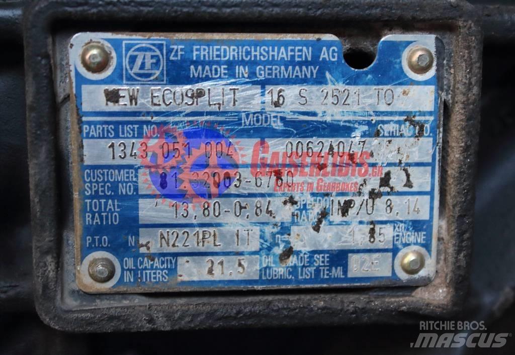 ZF 16S 2521 TO Prevodovky