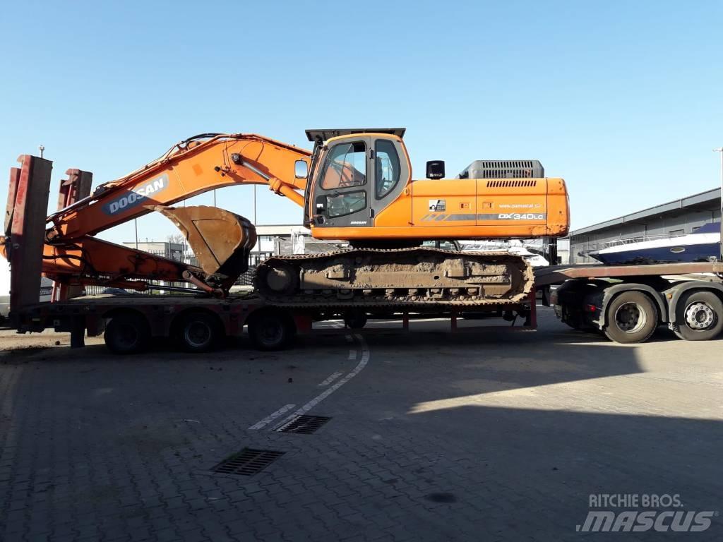 Doosan DX 340 LC Pásové rýpadlá