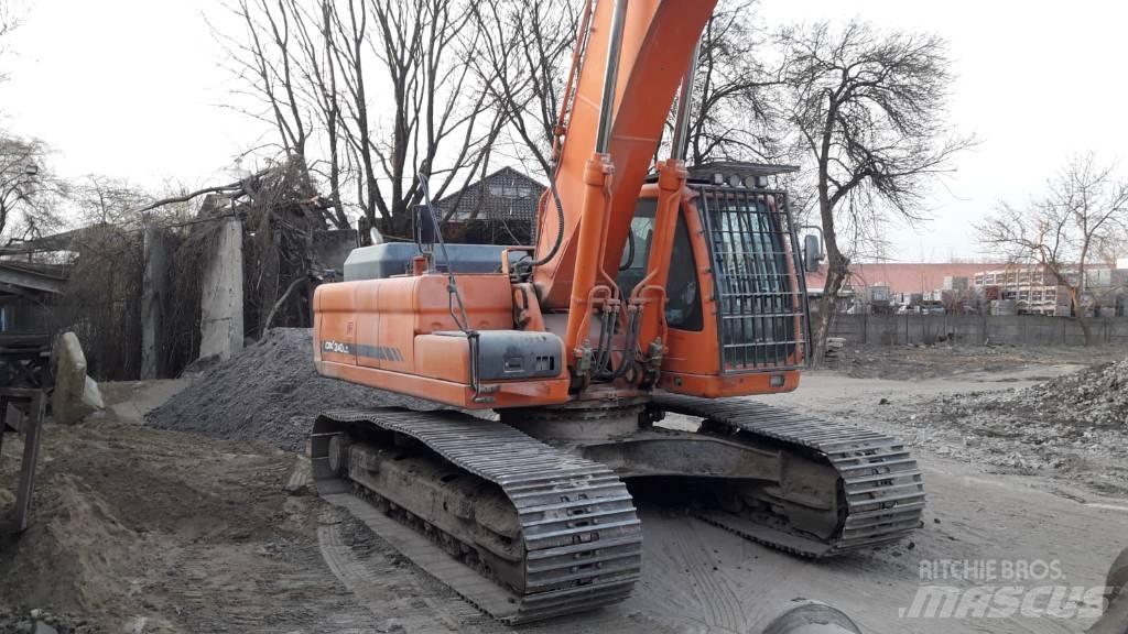 Doosan DX 340 LC Pásové rýpadlá