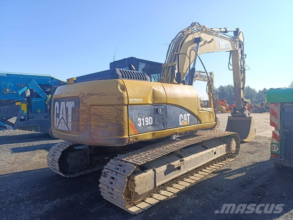 CAT 319D Pásové rýpadlá