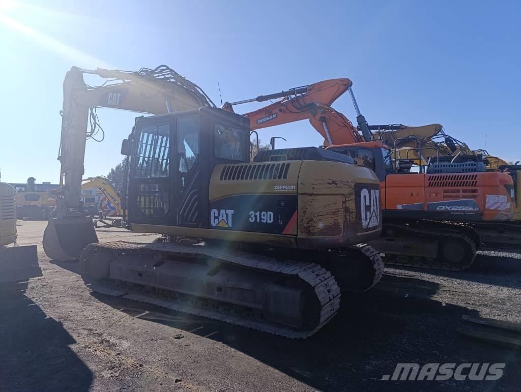 CAT 319D Pásové rýpadlá