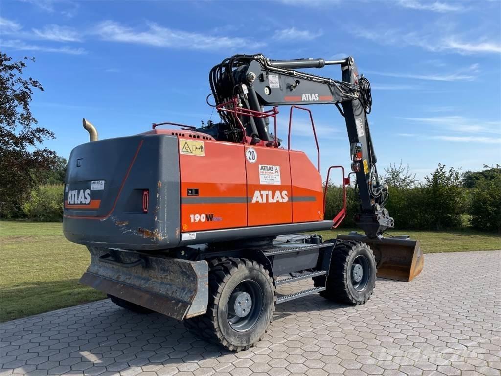 Atlas 190W Kolesové rýpadlá