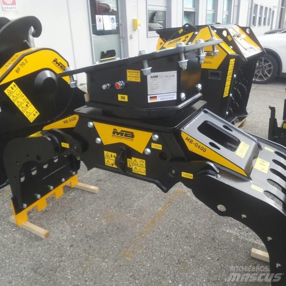 MB Crusher MB-G600 Lodné háky