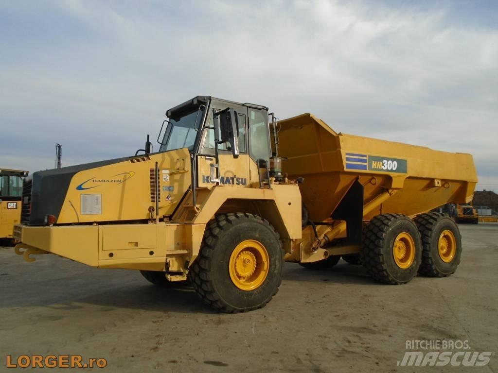 Komatsu HM300-2 Kĺbové nákladné autá