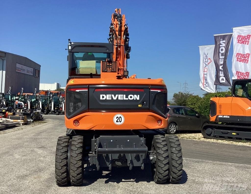 Develon DX100W-7 Kolesové rýpadlá