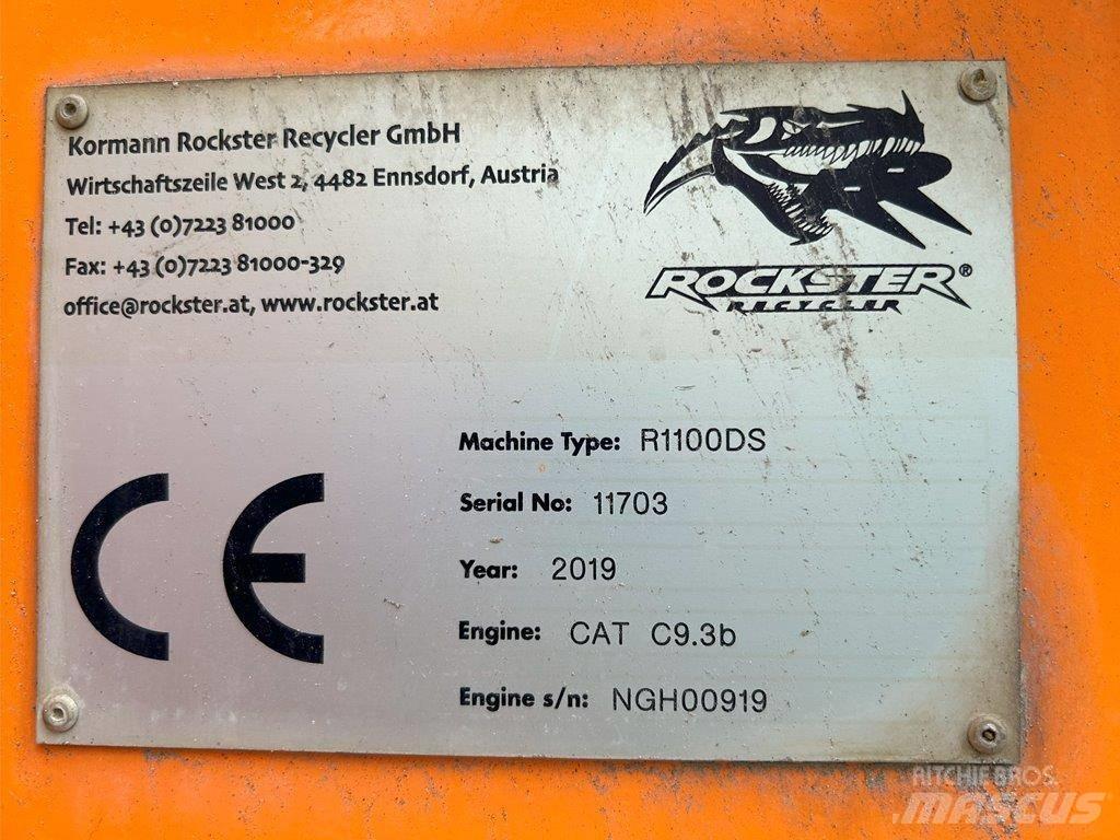 Rockster RD1100DS Mobilné drviče