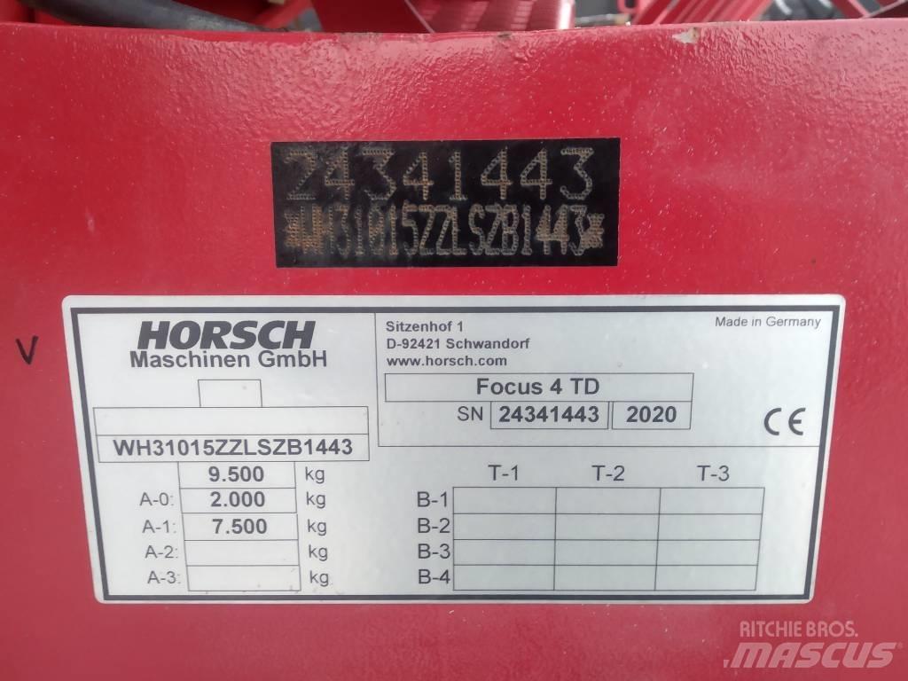 Horsch Focus 4 TD Mechanické sejačky