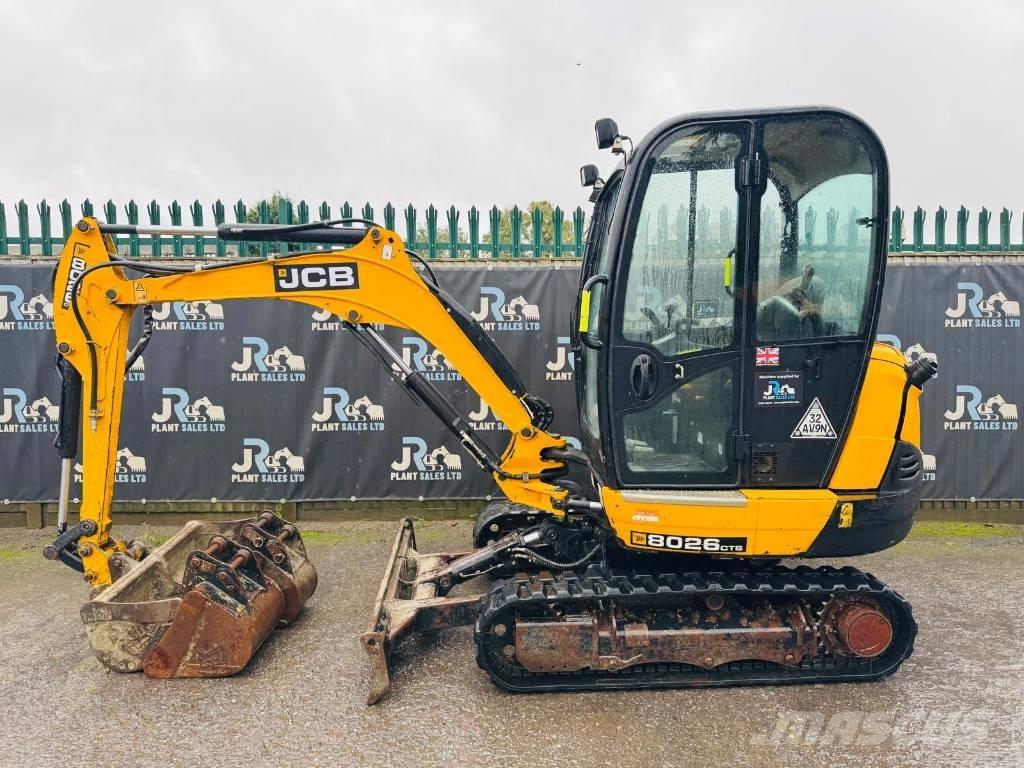 JCB 8026 CTS Mini rýpadlá < 7t