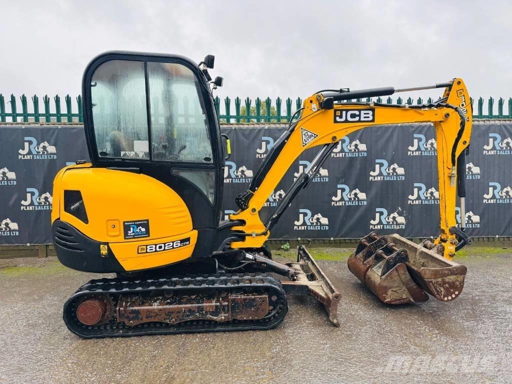 JCB 8026 CTS Mini rýpadlá < 7t