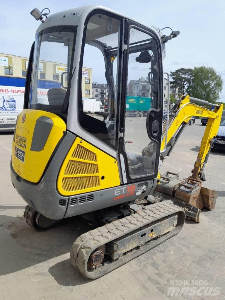 Wacker Neuson ET 18 Pásové rýpadlá
