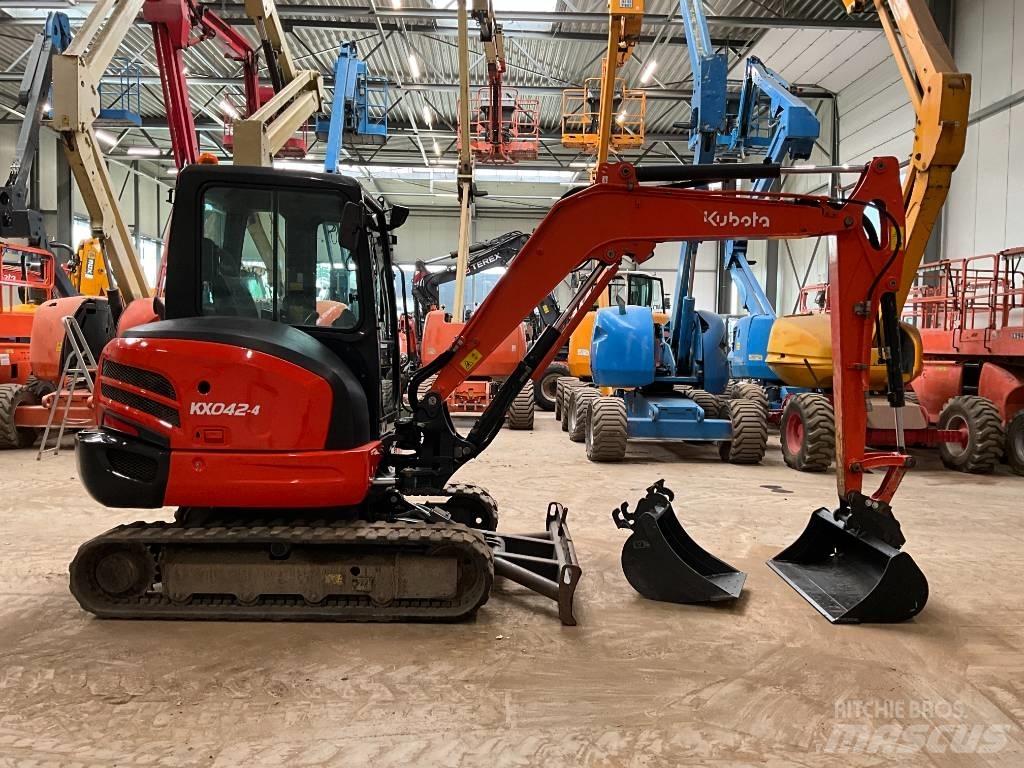 Kubota KX 042-4 Mini rýpadlá < 7t