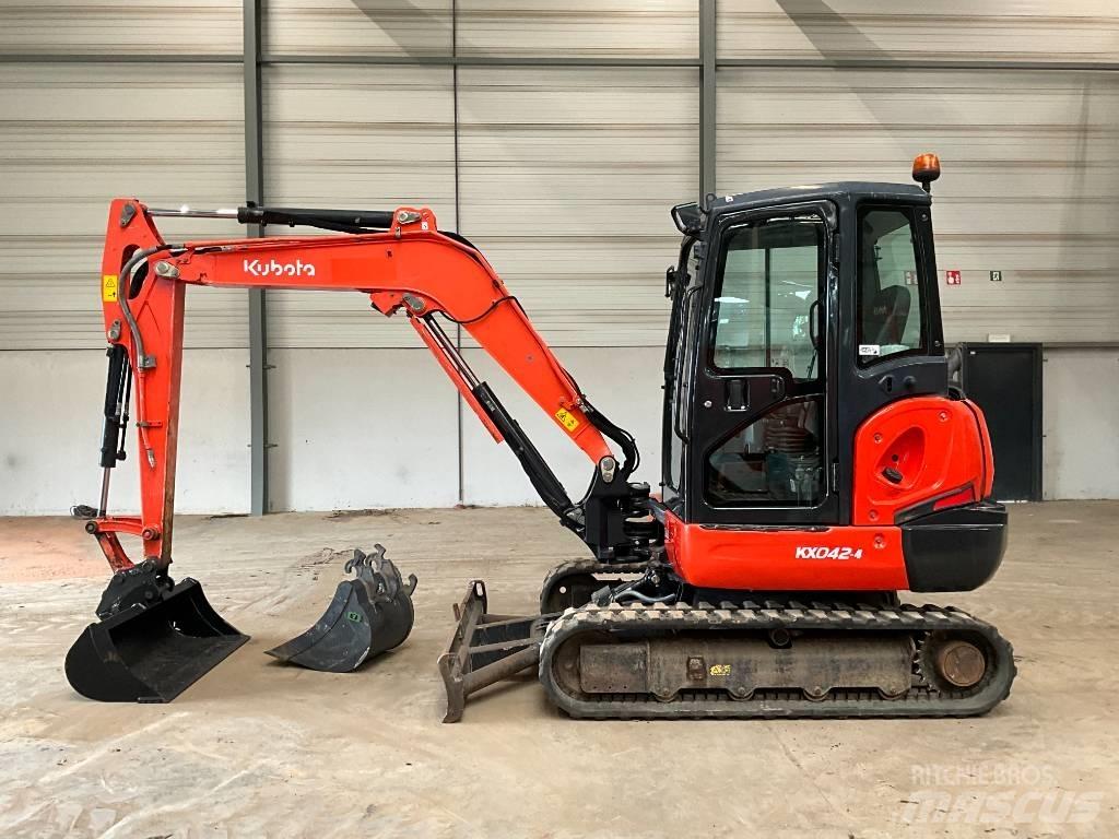 Kubota KX 042-4 Mini rýpadlá < 7t