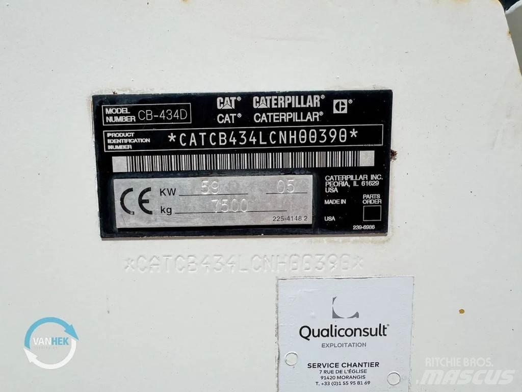 CAT CB434D Tandemové valce