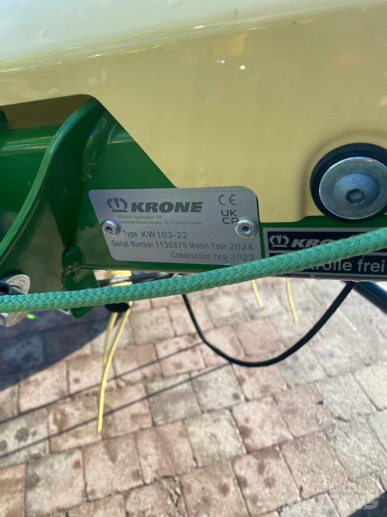 Krone Vendro 470 Obracače a zhrabovače sena