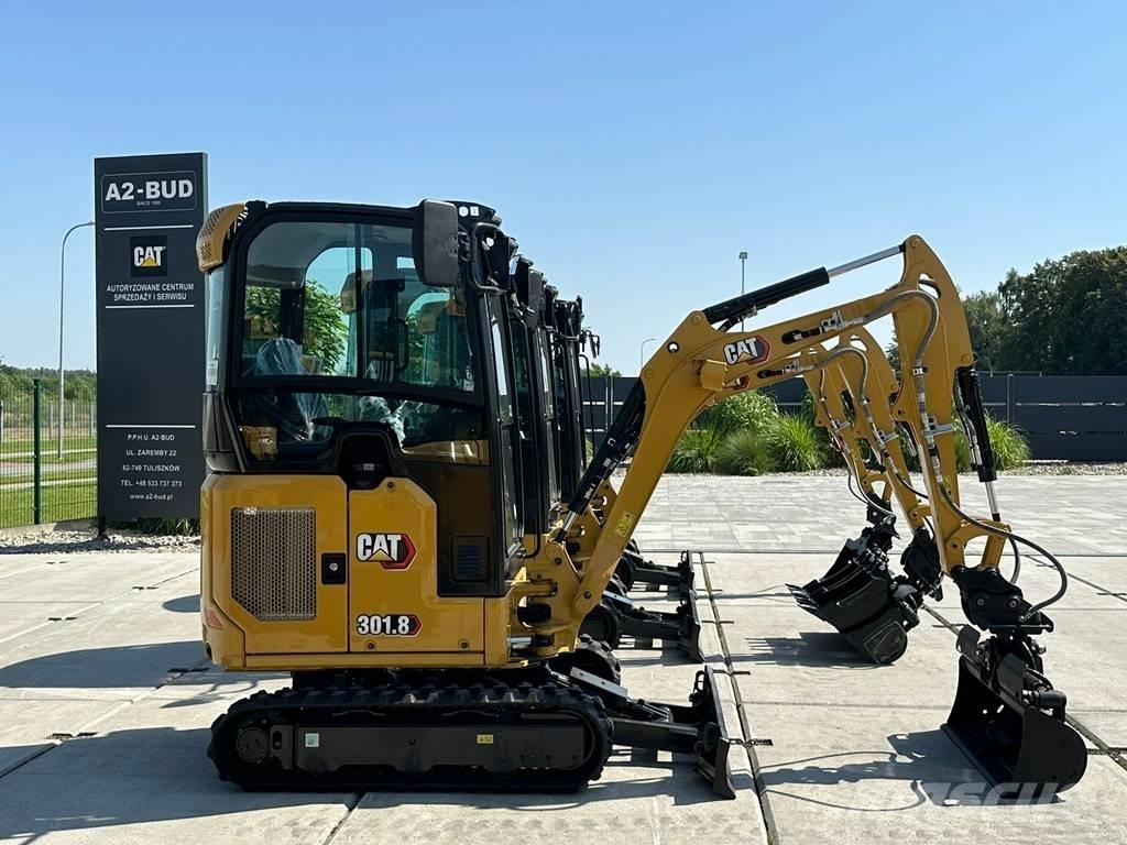 CAT 301.8 Pásové rýpadlá