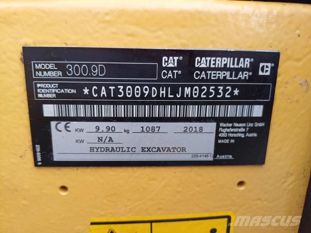 CAT 300.9D Mini rýpadlá < 7t