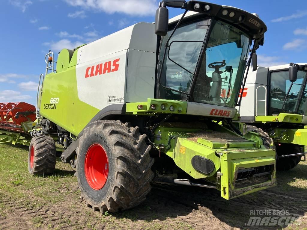 CLAAS LEXION 660 Kombinované zberacie stroje