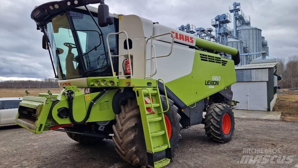 CLAAS Lexion 660 Kombinované zberacie stroje