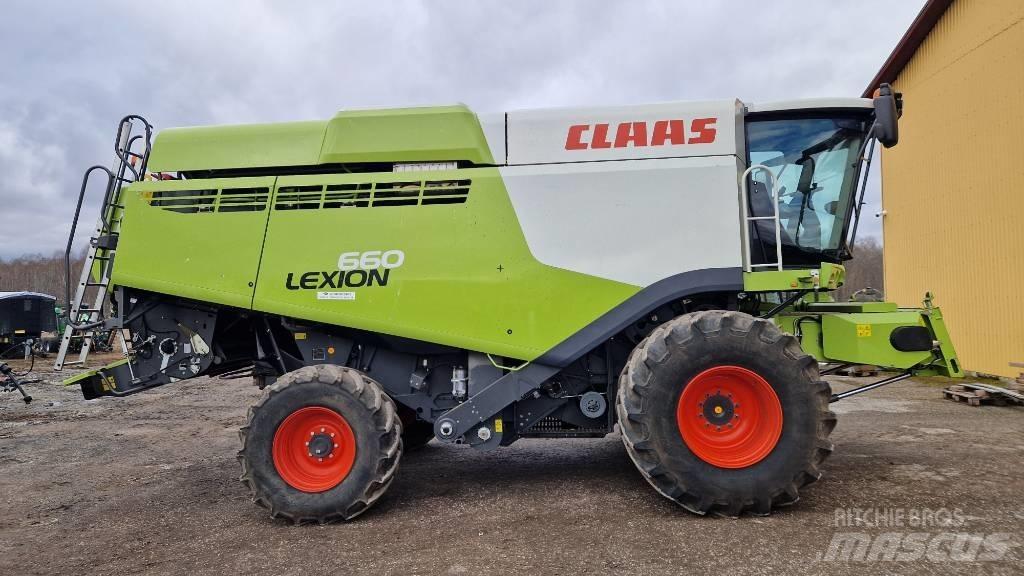 CLAAS Lexion 660 Kombinované zberacie stroje