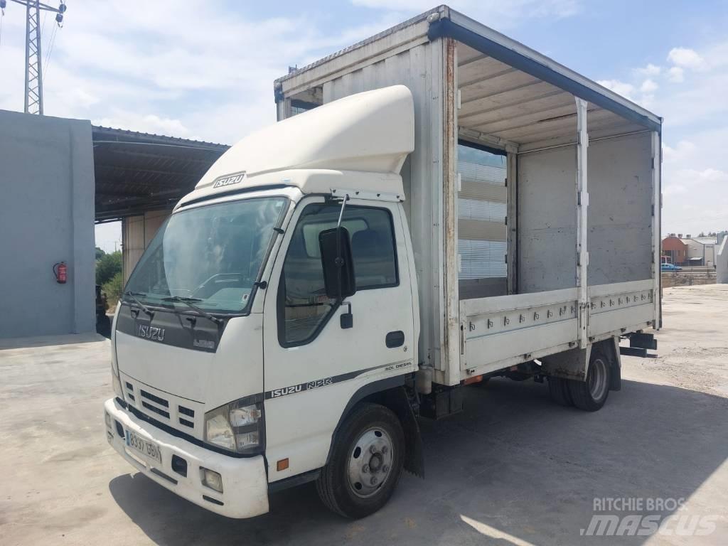 Isuzu NPR 85 Nákladné vozidlá s bočnou zhrnovacou plachtou