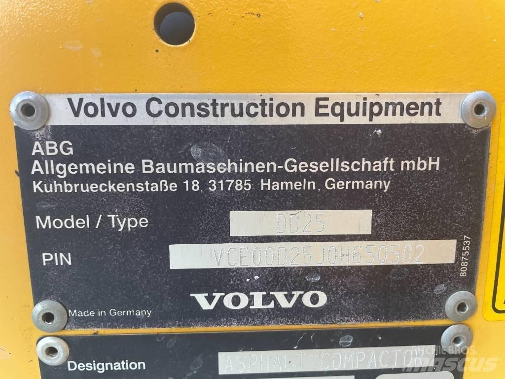 Volvo DD 25 W Tandemové valce