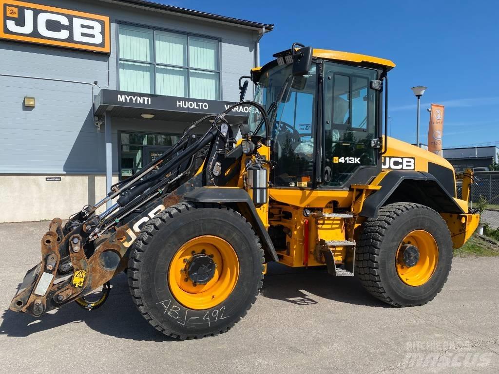 JCB 413 K T4F Kolesové nakladače