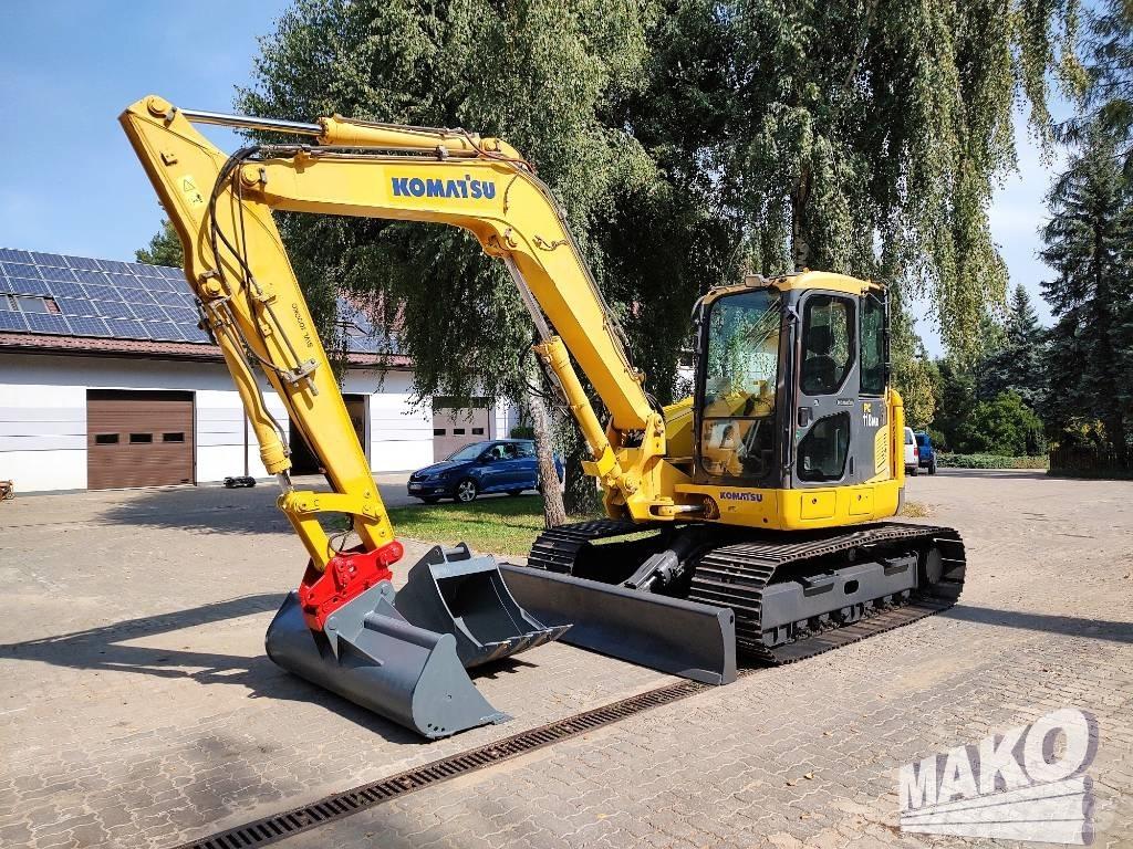 Komatsu PC 118 MR-8 Pásové rýpadlá