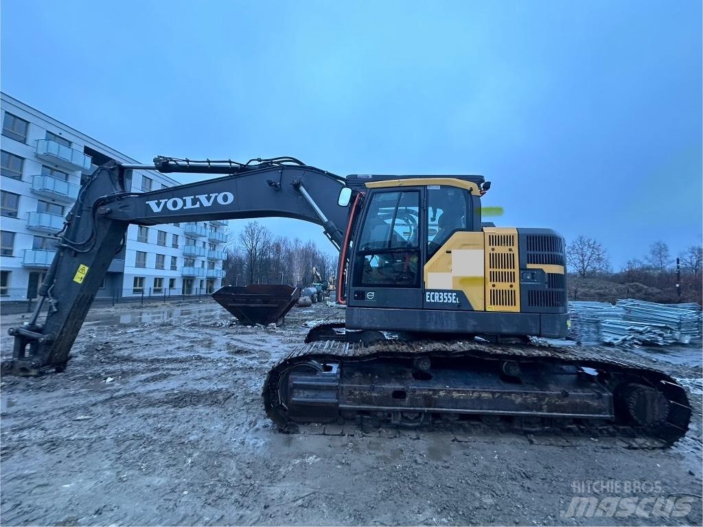 Volvo ECR 355 EL Pásové rýpadlá