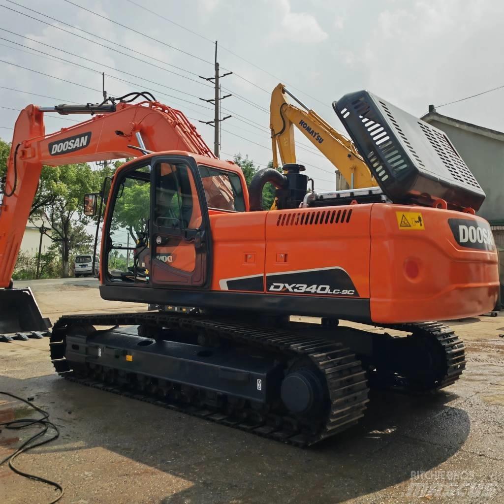 Doosan DX340LC-9C Pásové rýpadlá