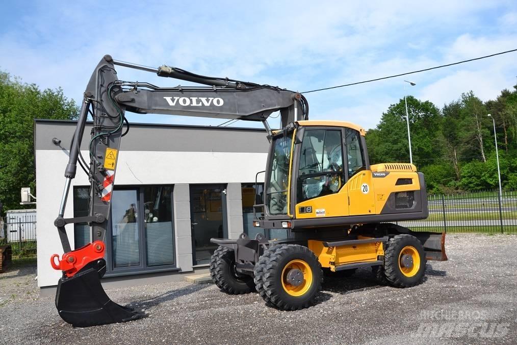 Volvo EW 160 D Kolesové rýpadlá