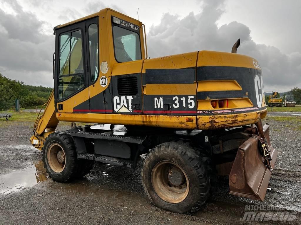 CAT FOR PARTS M 315 Kolesové rýpadlá