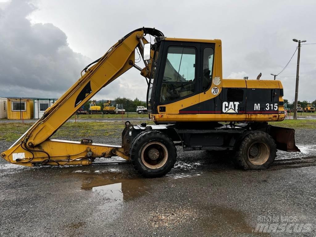 CAT FOR PARTS M 315 Kolesové rýpadlá