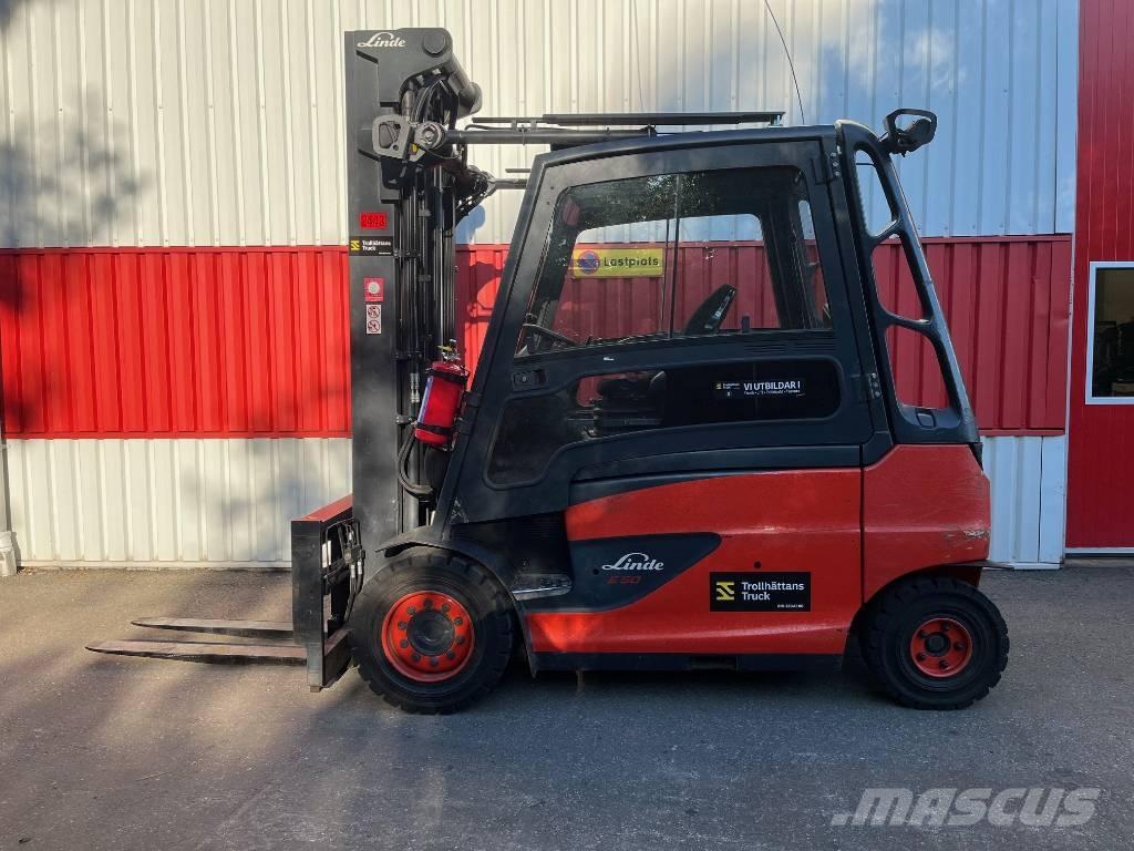 Linde E50HL-01/600 Akumulátorové vozíky