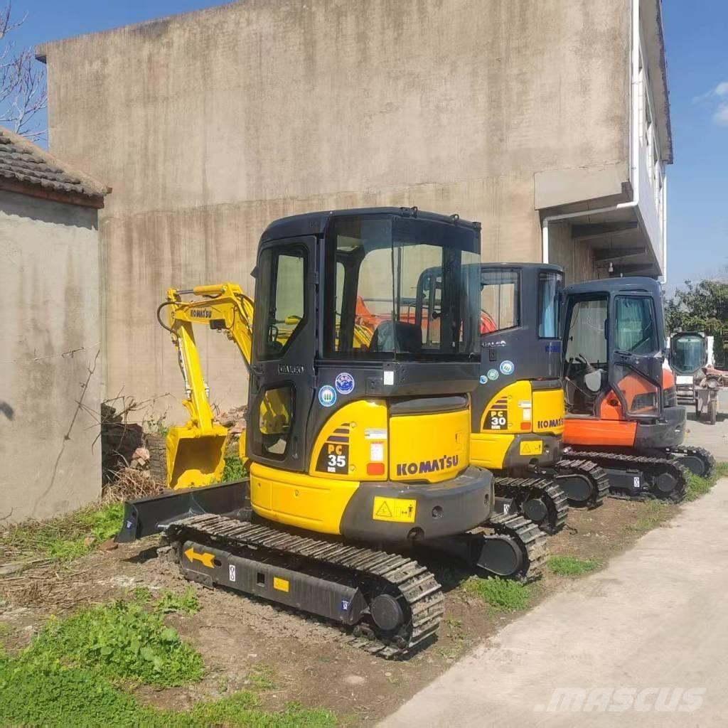 Komatsu PC 35 Pásové rýpadlá