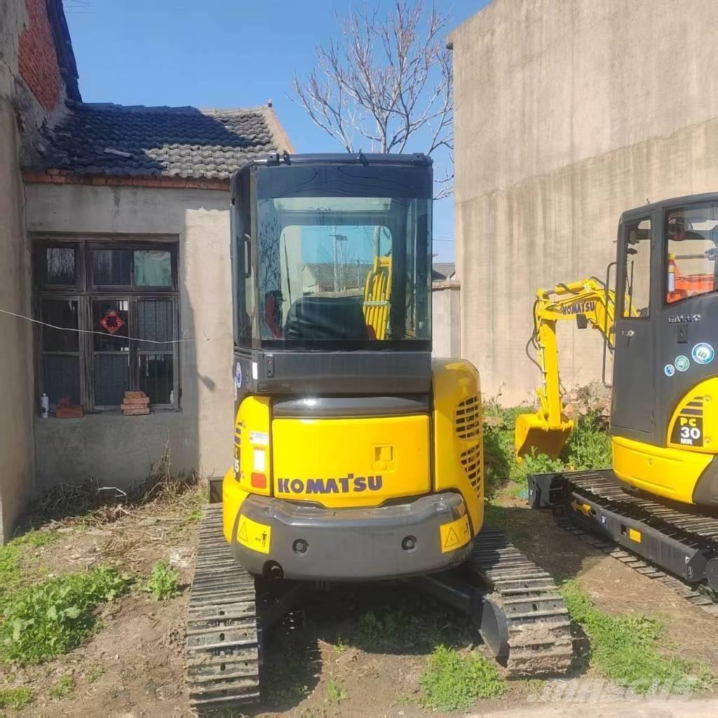 Komatsu PC 35 Pásové rýpadlá