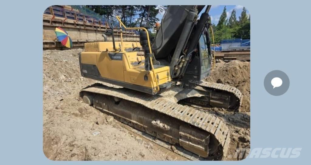 Volvo EC 290 Pásové rýpadlá