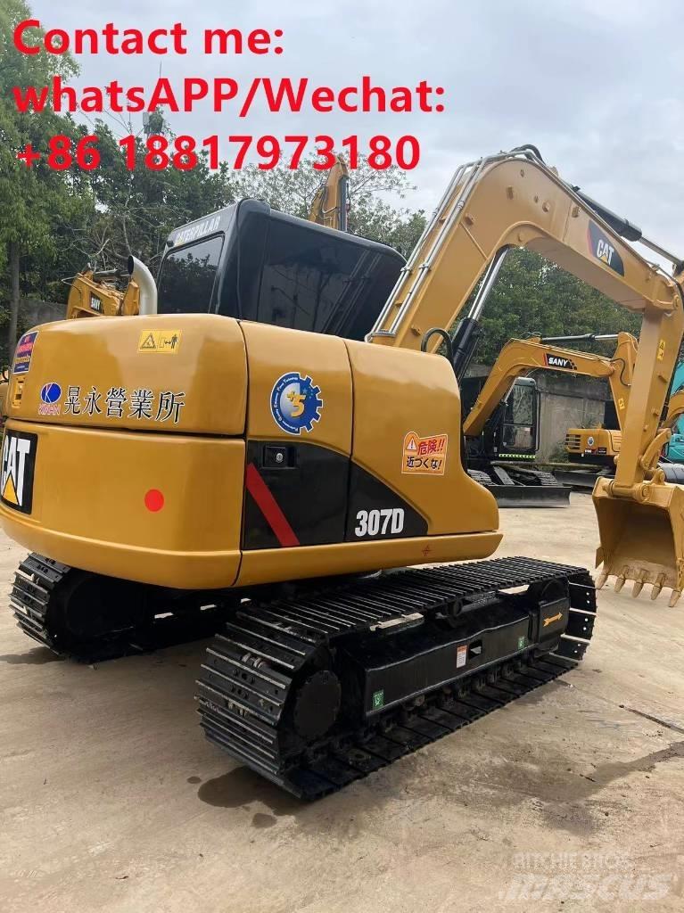 CAT CAT307D Pásové rýpadlá