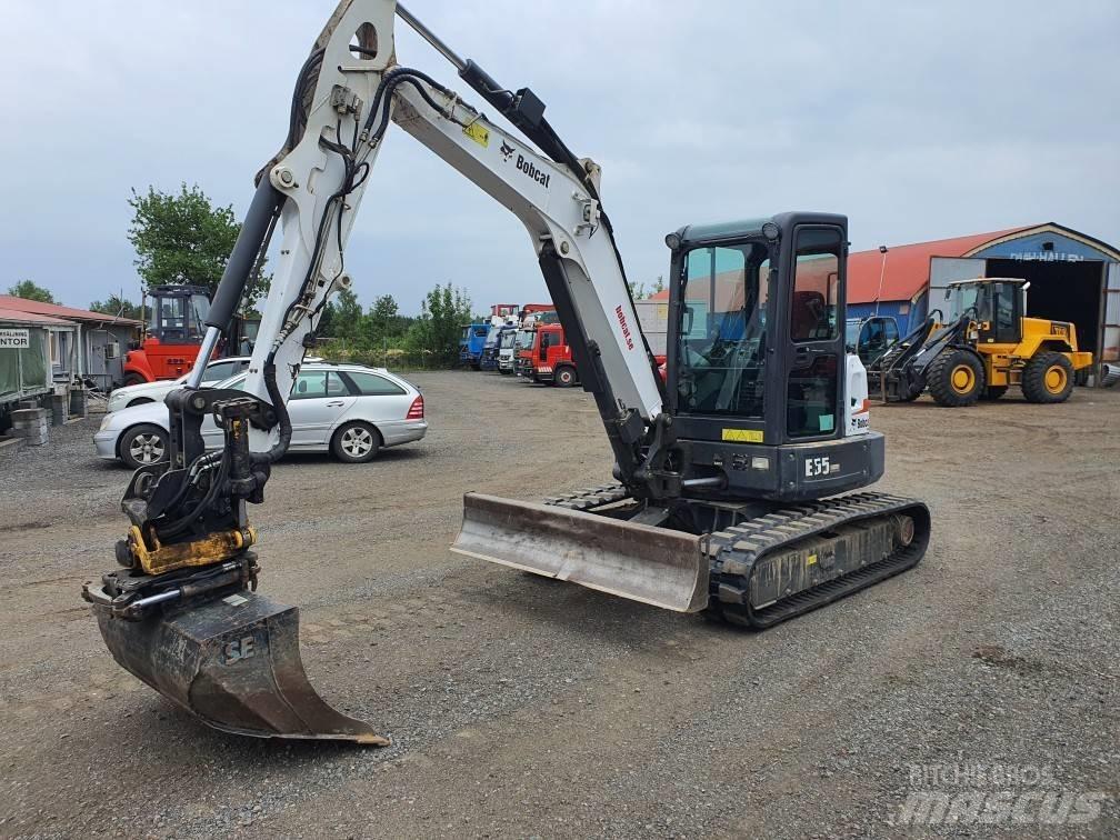 Bobcat E 55 Mini rýpadlá < 7t