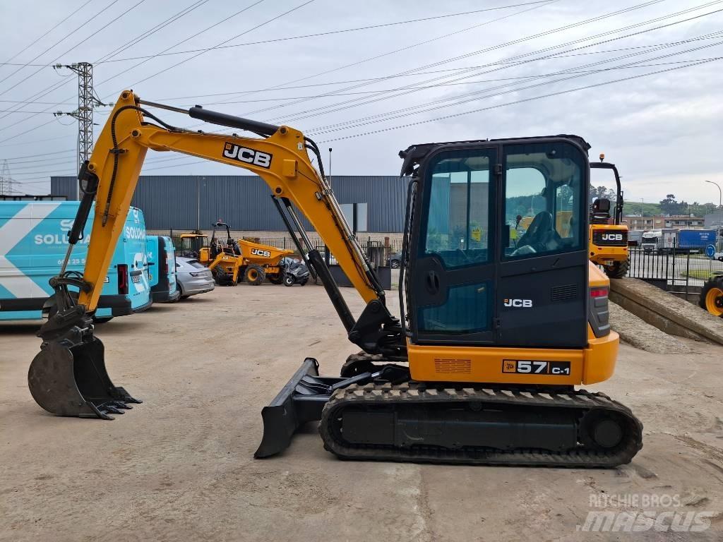 JCB 57C Mini rýpadlá < 7t