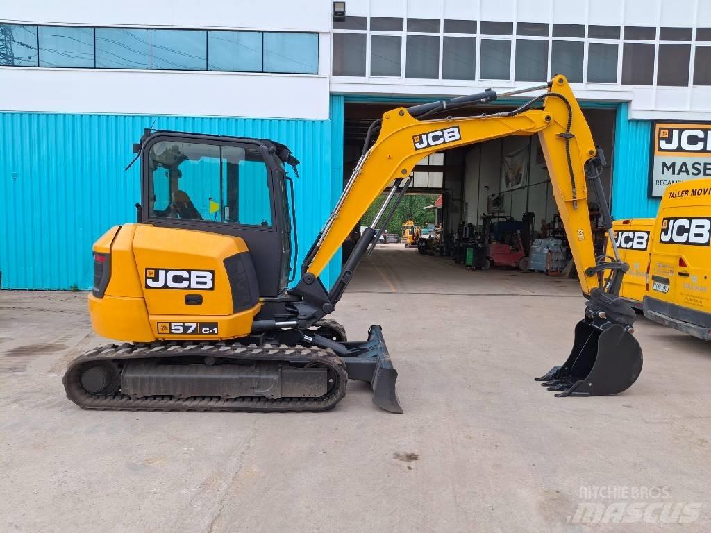 JCB 57C Mini rýpadlá < 7t