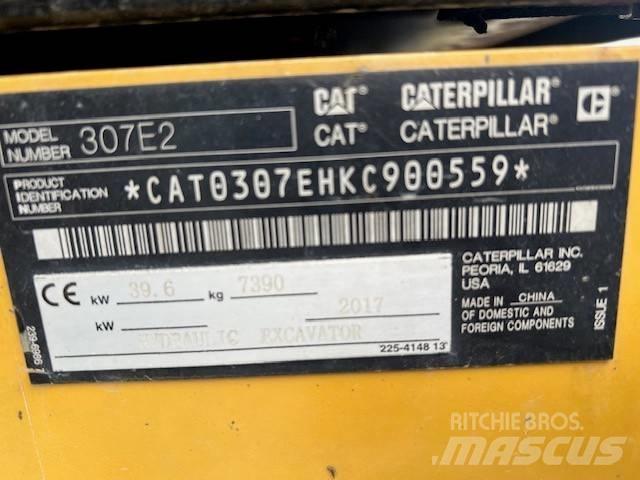 CAT 307E2 Midi rýpadlá 7 t - 12 t