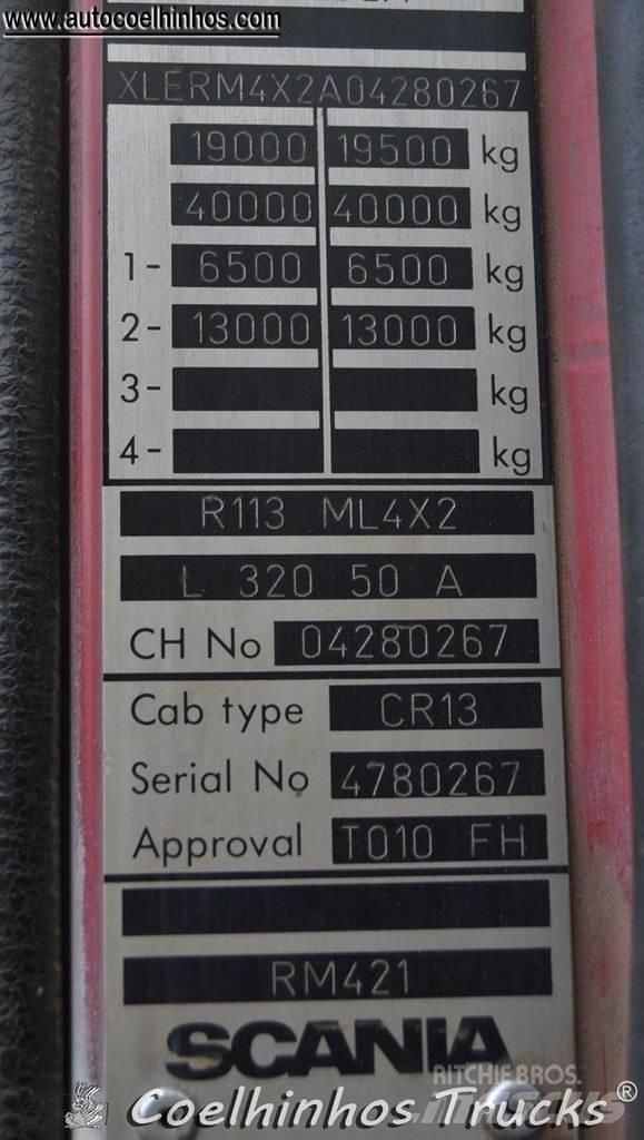 Scania 113H 320 Sklápače