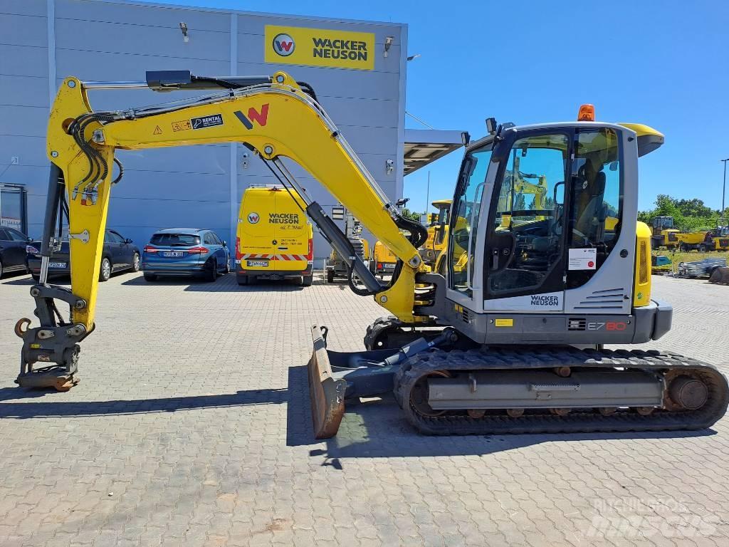 Wacker Neuson EZ80 Pásové rýpadlá