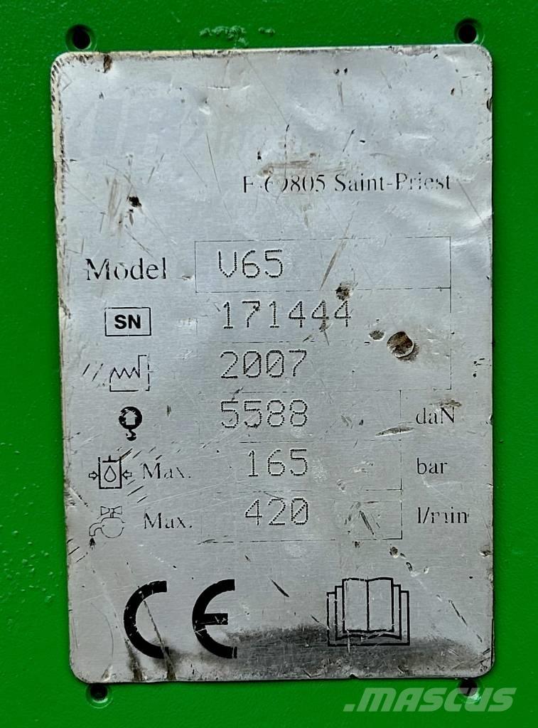 Montabert V 65 Búracie kladivá / Zbíjačky