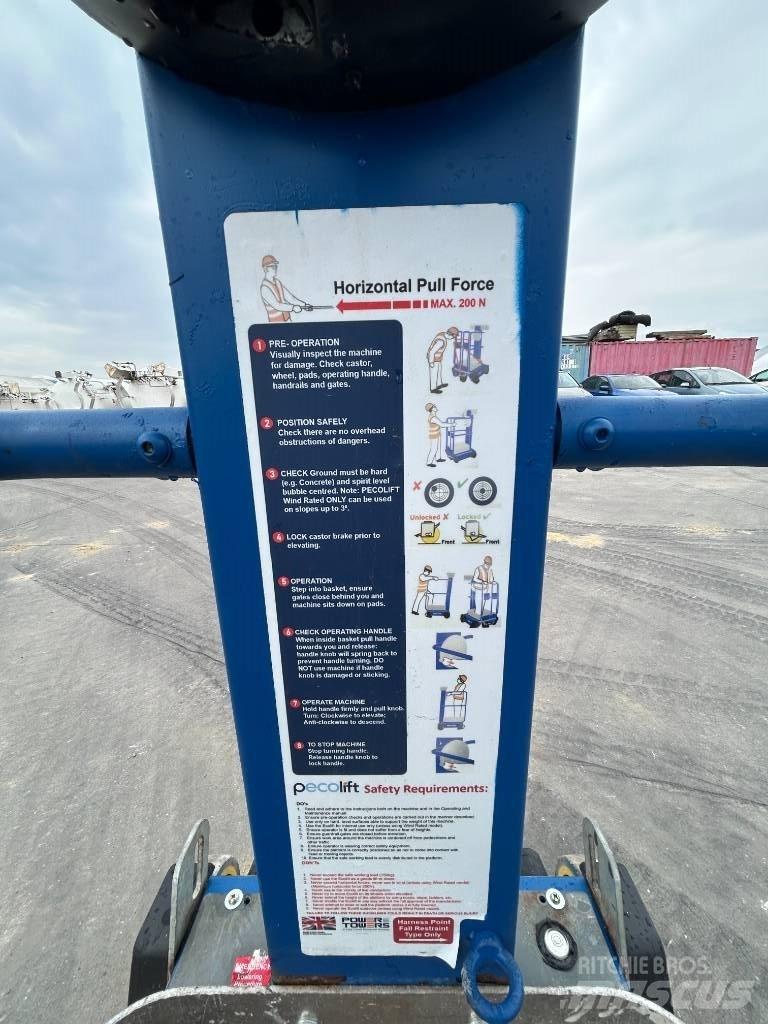  PECOLIFT Pecolift Personálne stĺpcové plošiny
